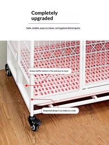 Jaula Plegable Pequeña <span class=keywords><strong>de</strong></span> 3 Niveles <span class=keywords><strong>de</strong></span> Hierro Forjado para Gatos, Desmontable y Lavable, para Cría en Tiendas <span class=keywords><strong>de</strong></span> Mascotas - Product Image 2