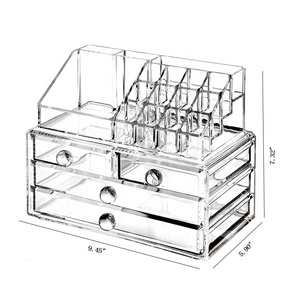 Wholesale Dresser Cosmetic Drawers Acrylic Makeup Storage Organizer with drawer - Product Image 2