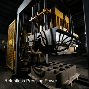 Descubra Cómo HF MACHINERY Transforma Sitios con la Máquina Automática para Fabricar Bloques de Hormigón QT4-16 - Product Image 3