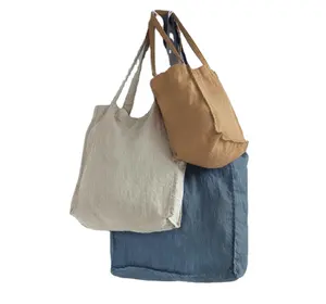कस्टम फैक्टरी प्रत्यक्ष पुन: प्रयोज्य शॉपिंग सनी बैग ढोना सनी ढोना बैग