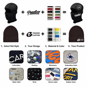 Passamontagna 3D a Forma di Gatto con Orecchie Ricamate, Impermeabile, Stile a Righe, per Sci, Pesca, Feste e Uso Quotidiano - Product Image 6