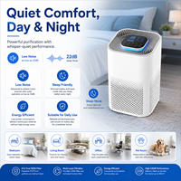 Purificateur d'air HEPA personnalisé en gros pour animaux domestiques, chambre à coucher, élimination des odeurs d'animaux, fabricant de purificateurs d'air