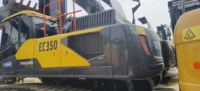 Excavadora Usada Volvo EC350 35T de Gran Tamaño, Excelente Calidad, Operación Flexible, Motor Potente, Excavadora de Segunda Mano