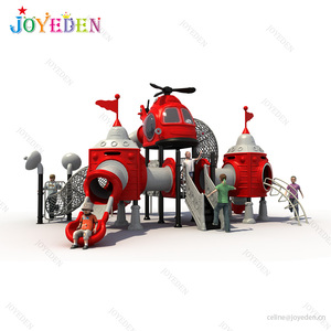 Aire de jeux interactive multifonctionnelle pour enfants en plein air avec mur d'escalade pour zone résidentielle - Product Image 5
