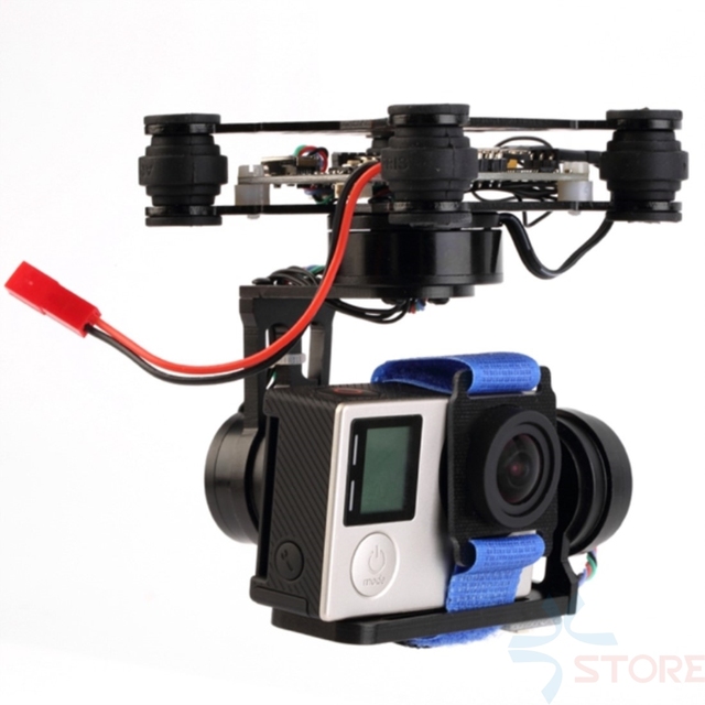 3 Axis Brushless Gimbal Frame W/Motors & Storm32 Controller for Gopro 3 4 Xiaoyi SJ4000 FPV RTF