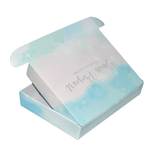 Custom Packaging Box Large Paper Cardboard Mailer Box Corrugated Shipping Box For Cosmetic Skincare Shoes Bags