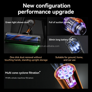 อุปกรณ์ทำความสะอาดห้องไร้สายแบบพกพาไร้สายอเนกประสงค์สำหรับใช้ในครัวเรือน - Product Image 3