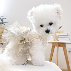 New Design Explosive Models Personalized Pet Costume Summer Queens Wedding Dress Dogs Fashion Party Lace Dress Dog <b>Clothes</b> - Product Image 2