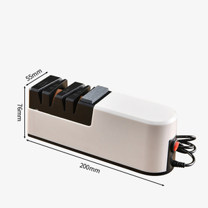 2024 vente chaude acier <span class=keywords><strong>Chef</strong></span> Power facile <span class=keywords><strong>aiguiseur</strong></span> de couteaux électrique aide à réparer restaurer les lames de polissage avec affûtage et polissage - Product Image 2