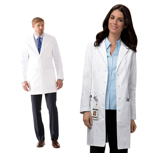 Trắng Bệnh Viện Nhân Viên Một Thời Gian Sử Dụng Áo Khoác Phòng Thí Nghiệm Đồng Phục Bệnh Viện - Product Image 2
