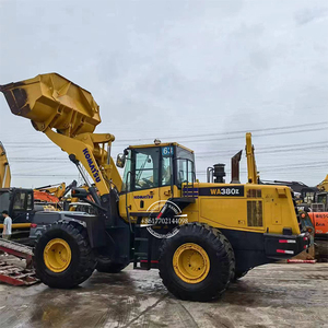 Chargeuse sur pneus Komatsu WA380-6 d'occasion du Japon, engins de chantier de Shanghai, excavatrice sur chenilles - Product Image 1