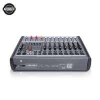 MORIN LS802 Mixeur pour Contrôleur Dj 8 Canaux/Console Audio Mixeur pour Équipement Sonore
