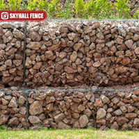 Boîtes et paniers galvanisés hexagonalement tissés de Gabion de grillage pour des murs de soutènement