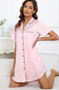 <span class=keywords><strong>Camicia</strong></span> <span class=keywords><strong>da</strong></span> <span class=keywords><strong>notte</strong></span> in raso <span class=keywords><strong>da</strong></span> donna <span class=keywords><strong>camicia</strong></span> <span class=keywords><strong>da</strong></span> <span class=keywords><strong>notte</strong></span> con bottone e <span class=keywords><strong>camicia</strong></span> <span class=keywords><strong>da</strong></span> <span class=keywords><strong>notte</strong></span> in seta <span class=keywords><strong>da</strong></span> donna - Product Image 4