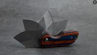 Kleine Holzgriff Tasche Camping Tragbares Geschenk messer Survival Tactical Folding Mini Knife