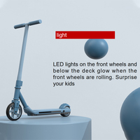 Nuevo Scooter Eléctrico Mejorado de Alta Velocidad con Batería de Litio de Aluminio para Niños, Ruedas de PU de 5.5 Pulgadas, Patinete Eléctrico