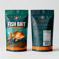 Sachet Doypack Personnalisé Écologique Refermable avec Impression Héliogravure pour Appâts et Leurres de Pêche, Anti-humidité, Qualité Alimentaire