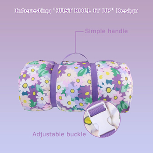 Sac de couchage de voyage <span class=keywords><strong>pour</strong></span> enfants, garderie, école <span class=keywords><strong>maternelle</strong></span>, <span class=keywords><strong>maternelle</strong></span>, sac de couchage <span class=keywords><strong>pour</strong></span> tout-petits, tapis de sieste avec oreiller amovible et <span class=keywords><strong>couverture</strong></span> douce - Product Image 2