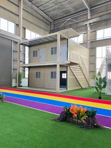 <span class=keywords><strong>Tutto</strong></span> funziona 20 piedi camera da letto a forma di Z Flat Pack 2 piani collegato pieghevole contenitore <span class=keywords><strong>casa</strong></span> su ruote - Product Image 5