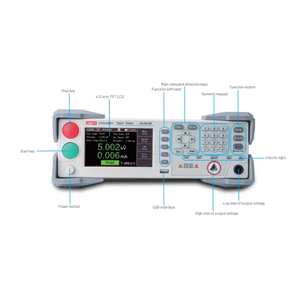 UNI-T ut5310r + Lập trình hipot Tester AC DC chịu được điện áp Tester với RS232 giao diện 4.3 ''tft LCD 1CH 5kv 6KV 20mA - Product Image 5