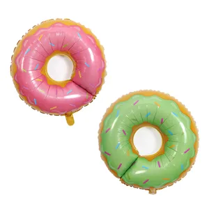 Wholesale Summer Hawaii Party Balloons Ice Cream Donut Watermelon Summer Foil Balloon