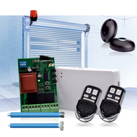 Controlador de Motor Tubular para Persianas Enrollables YET845 100V-220V, Receptor para Puerta de Garaje con Cable y Dos Transmisores