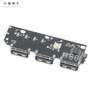 แผงวงจรพาวเวอร์แบงค์ 3Usb 5V2.1A โมดูลบูสต์สำหรับชาร์จแบตเตอรี่ลิเธียม 18650 พร้อมระบบป้องกันการคายประจุเกิน - Product Image 2