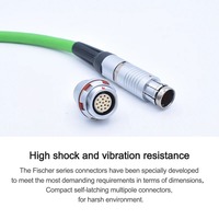 Conector Circular Push-Pull Compatible con Fischer Ultimate UP01, Enchufe UR01, Serie 07, Código 1U, Tipo M/F, 2/3/4/5/7/9 Pines