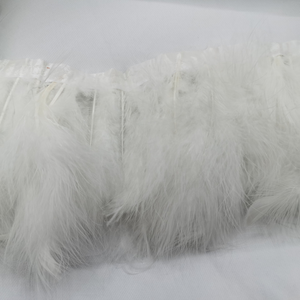 High Quality 2-Yard Pack of 13-18 cm Turkey <strong>Feather</strong> Trim Natural Turkey <strong>Feather</strong> Fringe Dress with Dye-Processed <strong>Pattern</strong> - Product Image 4