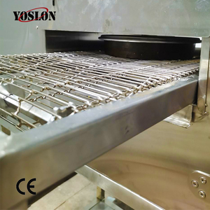 Horno de <span class=keywords><strong>Pizza</strong></span> de Túnel <span class=keywords><strong>Mini</strong></span>, Comercial, Personalizable, con Transportador de Cadena, a <span class=keywords><strong>Gas</strong></span>/Eléctrico, en Venta - Product Image 4