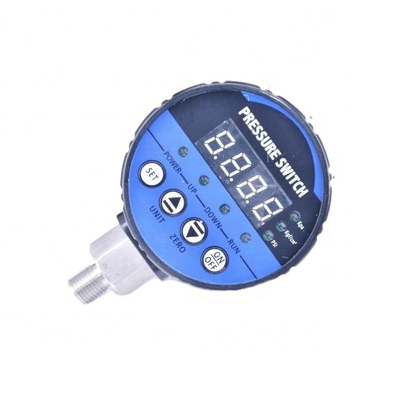 4 Digit LED Display Air Compressor Water Pump Adjustable Digital Pressure Switch