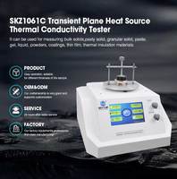 Testeur de source de chaleur transitoire SKZ1061C, écran tactile couleur LCD, microprocesseur ARM, haute résolution