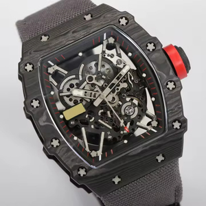 2026 Bestselling 35-02 High-Quality Men's Mechanical <b>Watch</b>, Luxury Fashion Hollow <b>Watch</b> with Carbon Fiber and Sapphire Crystal - Product Image 3