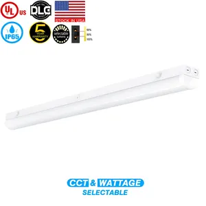 Vente à chaud Led Linear Strip Batten Light Shop Light Cct wattage Tunable 4 Feet Linear Lighting Fixtures