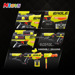 Pistola Giocattolo per Ragazzi con Proiettili Morbidi in Plastica - Product Image 5