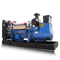 Groupe électrogène diesel 200 kW triphasé sans balais tout en cuivre entièrement automatique pour alimentation de secours ATS HT-200GF CN
