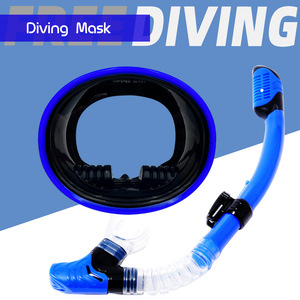 Masque de plongée et tuba intégral, verre trempé 4,0 mm, silicone liquide, équipement de pêche et de plongée pour adulte - Product Image 4