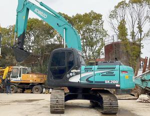 รถขุดตีนตะขาบ SK200มือสอง kobelco 20ตันชั่วโมงทำงานสั้นสภาพดีในสต็อก - Product Image 2