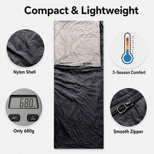 Mini Envelope <b>Bag</b>, Ultralight 680G Nylon <b>Outdoor</b> Camping <b>Bag</b>,Portable Compressible Travel Sleeping <b>Bag</b> - Product Image 3