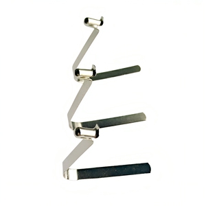 Manufacturer Custom Metal <strong>Spring</strong> Steel <strong>Springs</strong> V-Shape Clip Push <strong>Button</strong> Clips <strong>Lock</strong> Flat V <strong>Spring</strong> Clip For <strong>Lock</strong> And Tube - Product Image 1