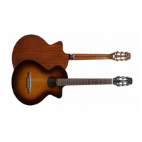 WaveGarden CS-2E 39" Crossover Nylon String Acoustic-Electric Classical Guitar