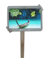 Support d'affichage universel de 7 à 13 pouces pour kiosque de sol pour tablette iPad avec imprimante
