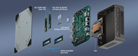 HYSTOU Mini PC 12/13e génération i5 i7 DDR5 Mini ordinateurs de bureau pour la maison et le bureau