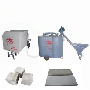 5m3/h Foam Concrete Wall Panel Making Machine With Pump Small Foam Concrete Mixer Machine Producer