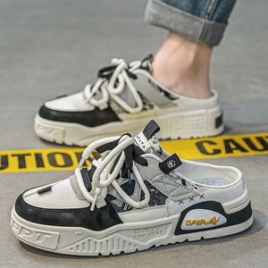 Scarpe da uomo estive 2024 nuove, traspiranti e versatili, modello monopiede alla moda, tipo Baotou - Product Image 4