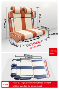 Soluciones para Asientos y Camas de Autocaravanas, <span class=keywords><strong>Asiento</strong></span> de Autocaravana Rock and Roll, <span class=keywords><strong>Asiento</strong></span> Cama para Camper con Cinturón de Seguridad - Product Image 5