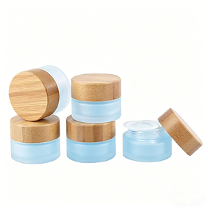 Tarro de <span class=keywords><strong>Crema</strong></span> Cosmética de 15g, Tarro de Vidrio Esmerilado, Envase de Maquillaje Vacío <span class=keywords><strong>para</strong></span> Viaje, Tarros <span class=keywords><strong>para</strong></span> <span class=keywords><strong>Crema</strong></span>, Loción, Bálsamo Labial, Sombra de Ojos - Product Image 6
