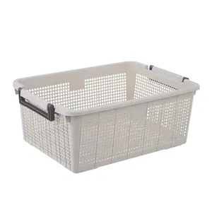 Household Items Wholesale Plastic Wardrobe Clothes Organizer with Handles