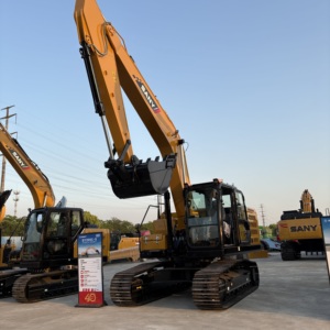 Excavadora de cadenas SANY SY200C, estructura compacta y racional, alta productividad, ideal para proyectos urbanos, en stock. - Product Image 1