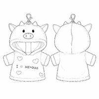 Vêtements de poupée personnalisés en gros OEM/ODM pour tenues de poupées BJD en coton